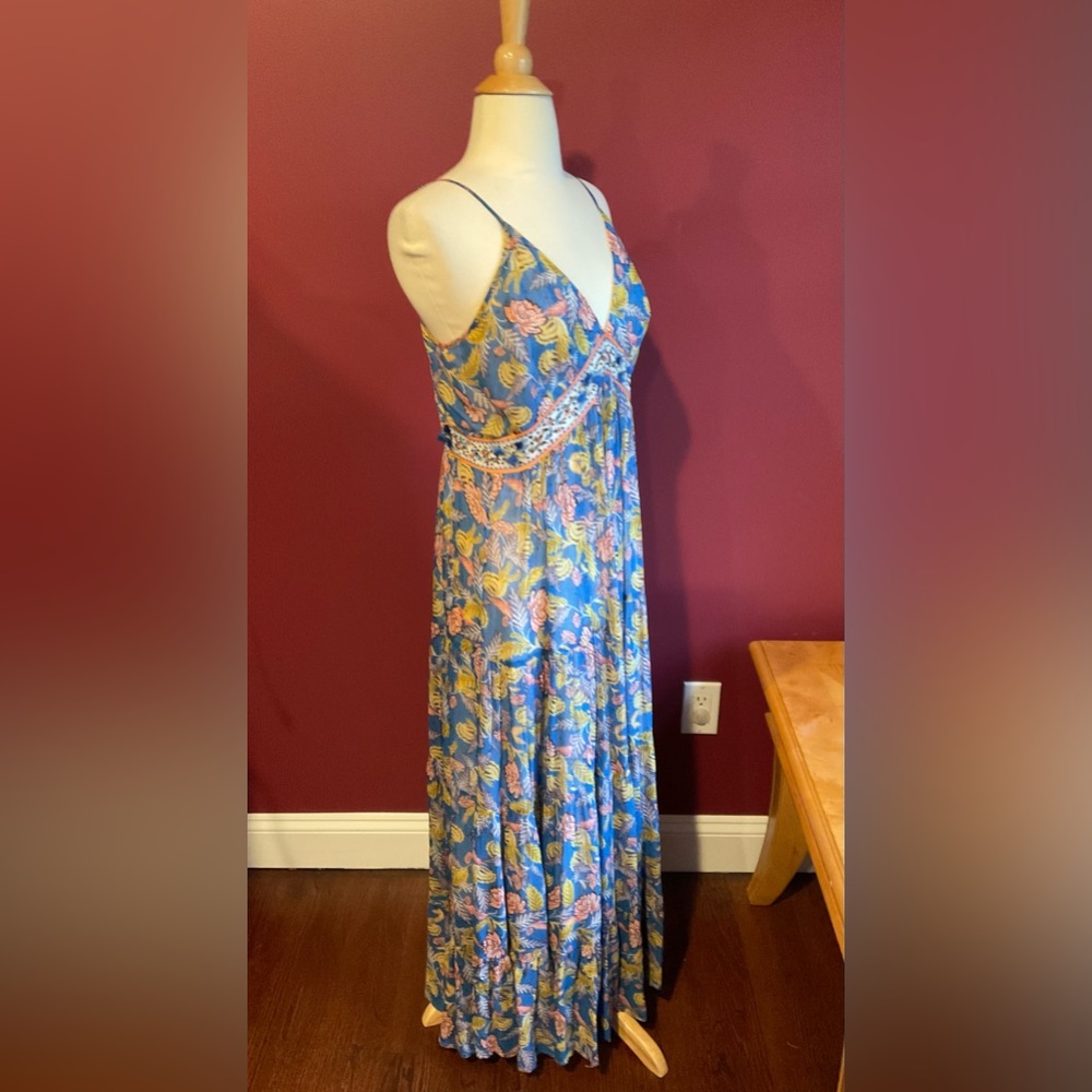 Verb vineyard tiered maxi dress sz 4 - Picture 7 of 11